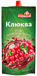 Клюква протертая с сахаром 280 г Дой-пак